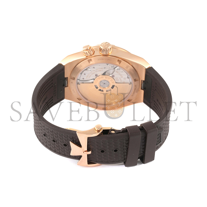vacheron C0nstan1n overseas dual time pink gold 41mm 7900v000r-b336